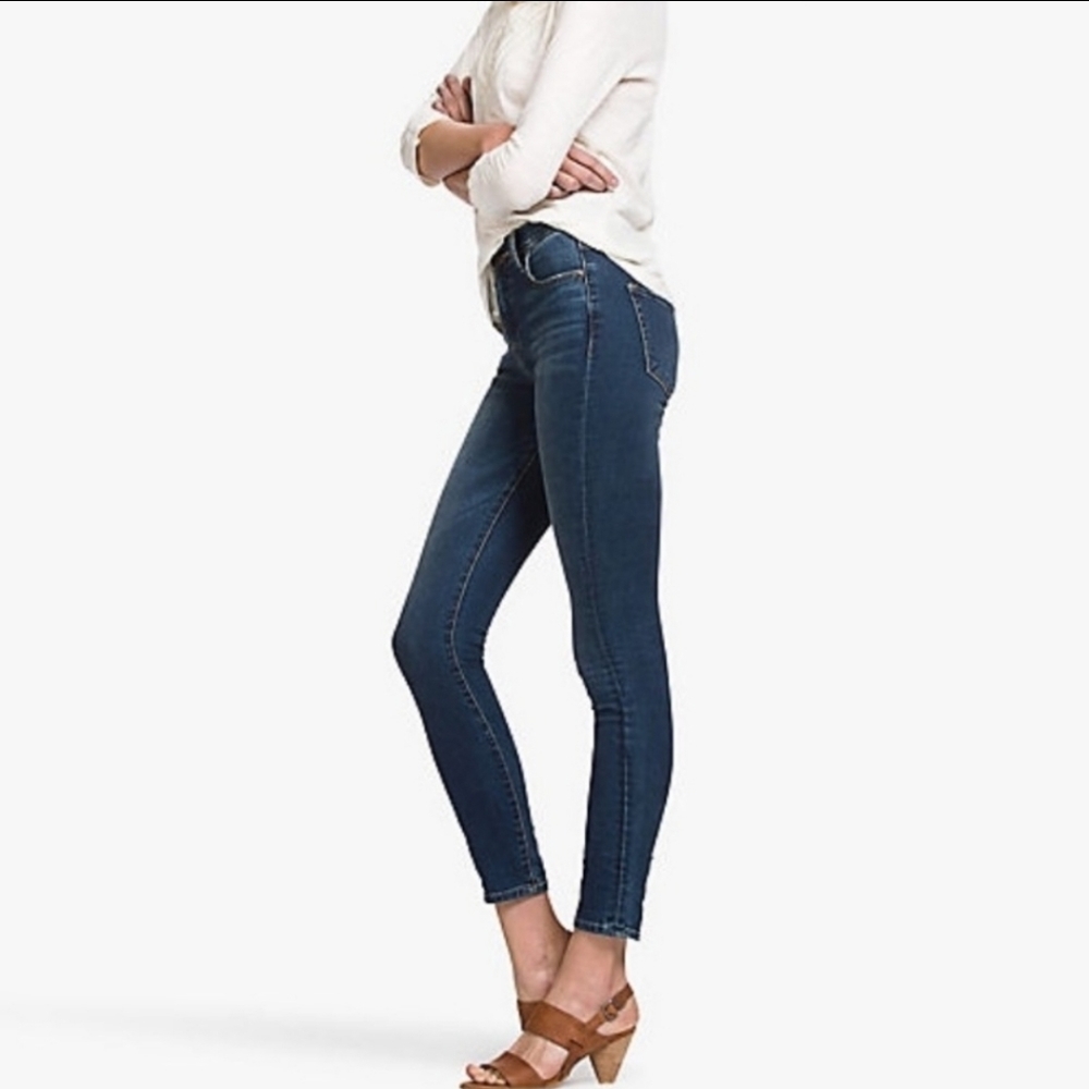 Lucky Brand High Waist Ankle Olivia Skinny Jeans 6